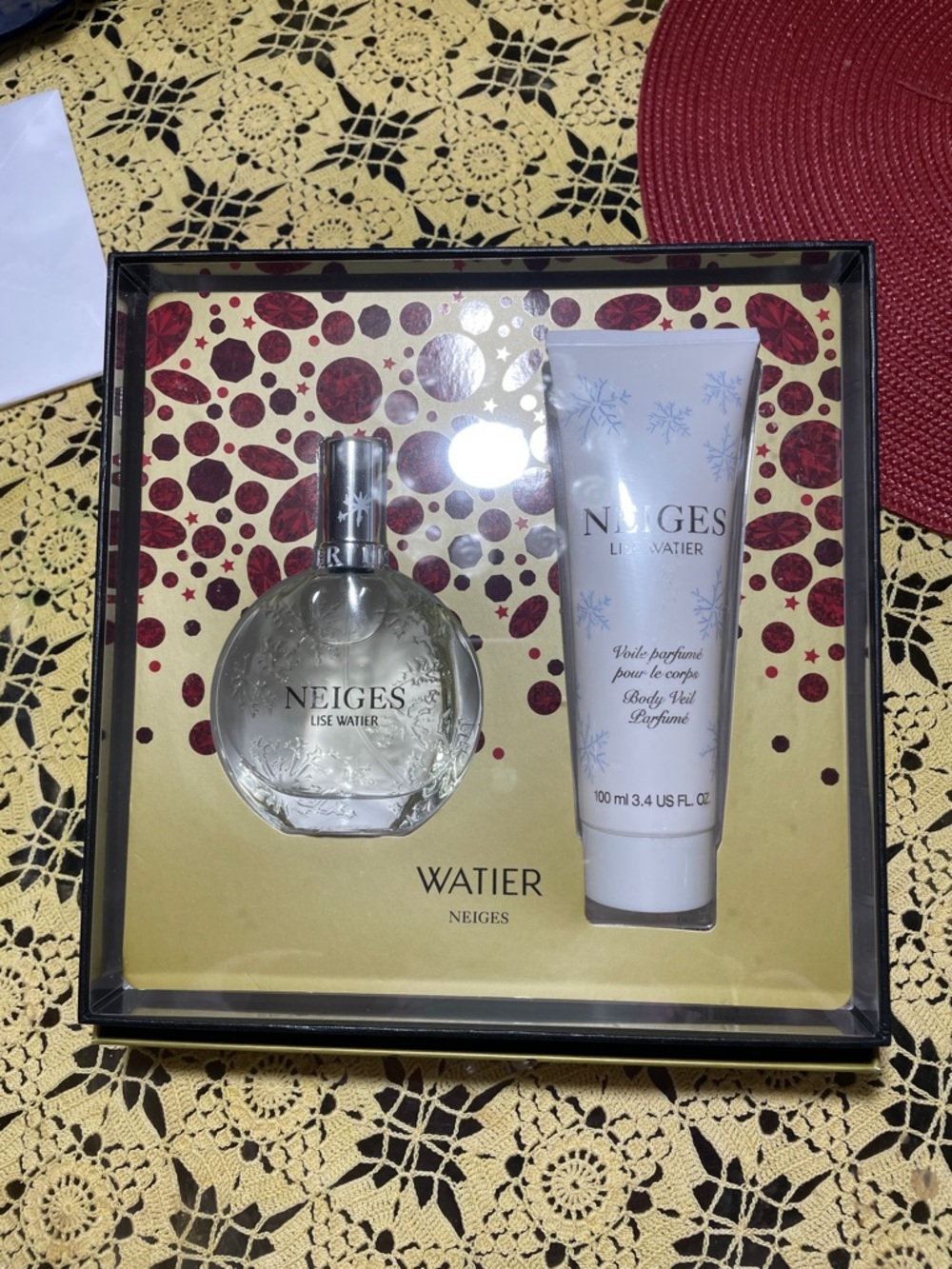 Neiges by - White Scented Eau de Parfum & Body Veil Gift Set